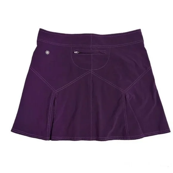 Athleta Women's Purple Skirt Whit Pockets - Picture 5 of 8